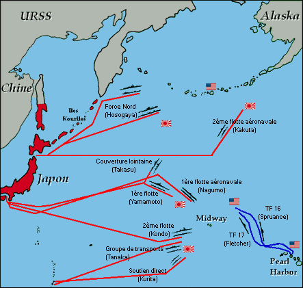 La bataille de Midway, du 3 au 6 juin 1942. | Pages d'Histoire